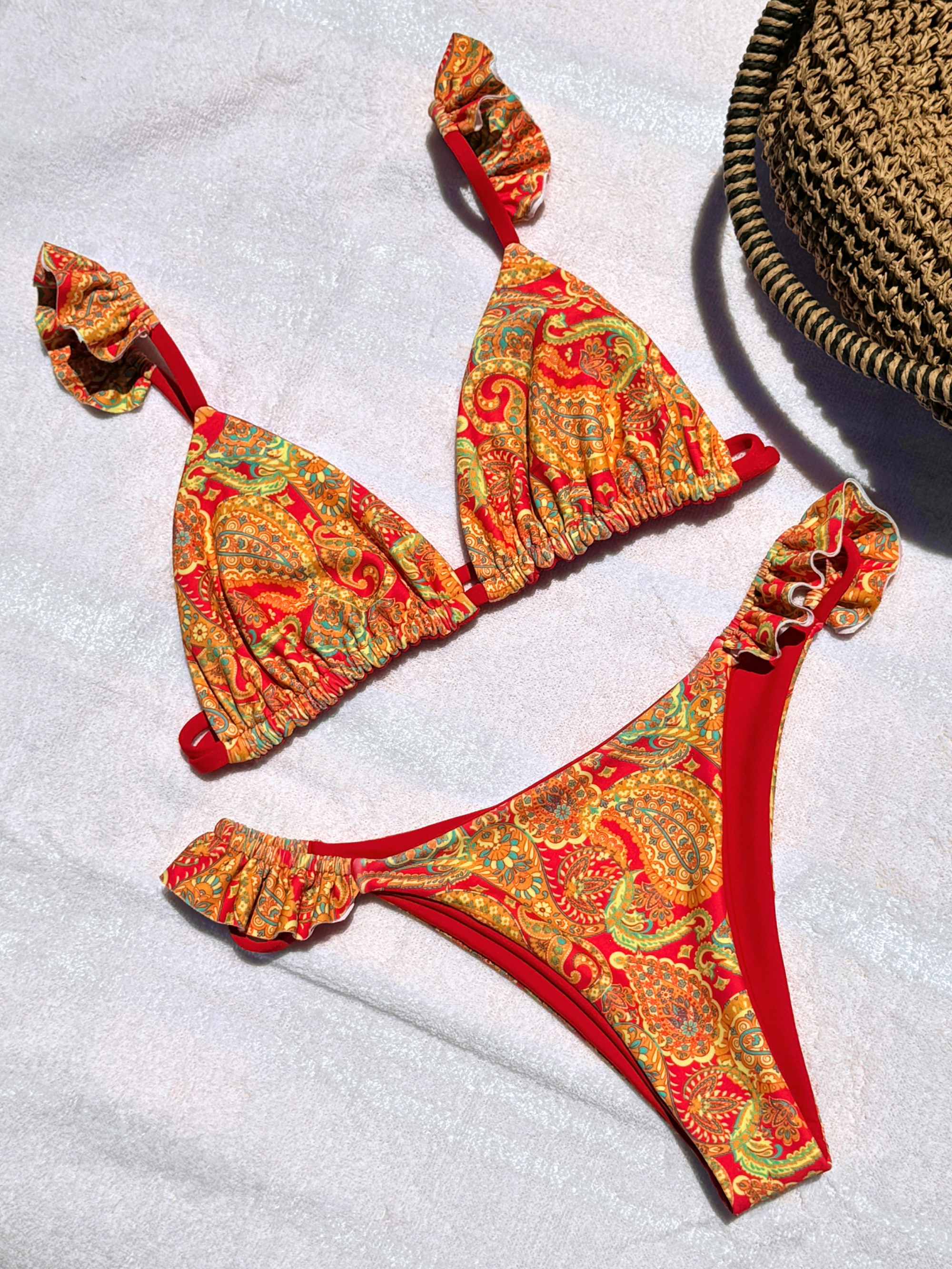 Carla Bottom in Tropic Gem - Final Sale